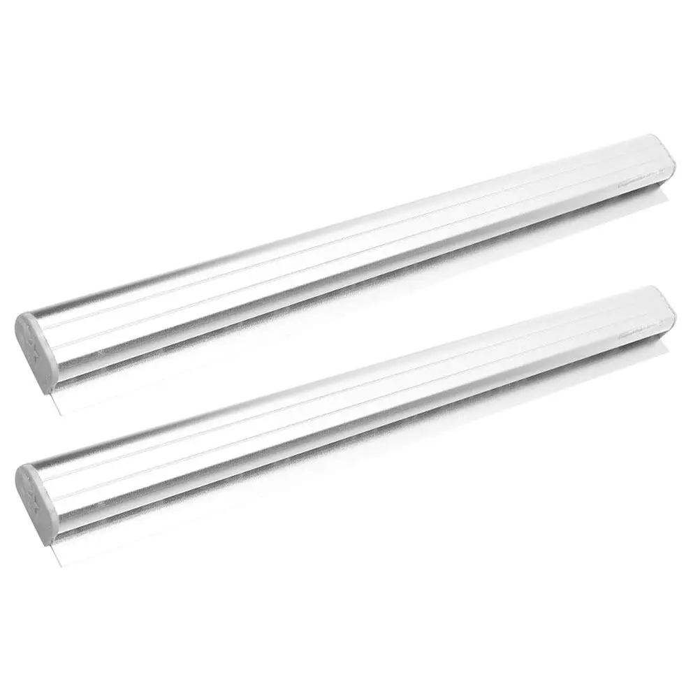 2Pcs Aluminum Alloy Slide Check Rack Kitchen Order Holder Receipt Ticket Holder Restaurant Cafe Bar Supplies Ticket Display Rail