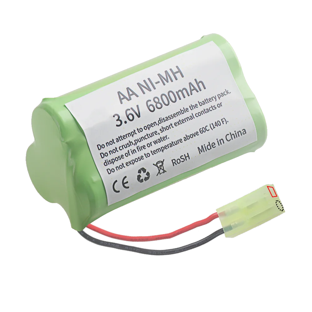 3.6V NI-MH Battery AA 6800mah 3.6V Rechargeable Batteries Pack For Rc Toys Racing Car Trucks Tanks Trains vehicle battery spare
