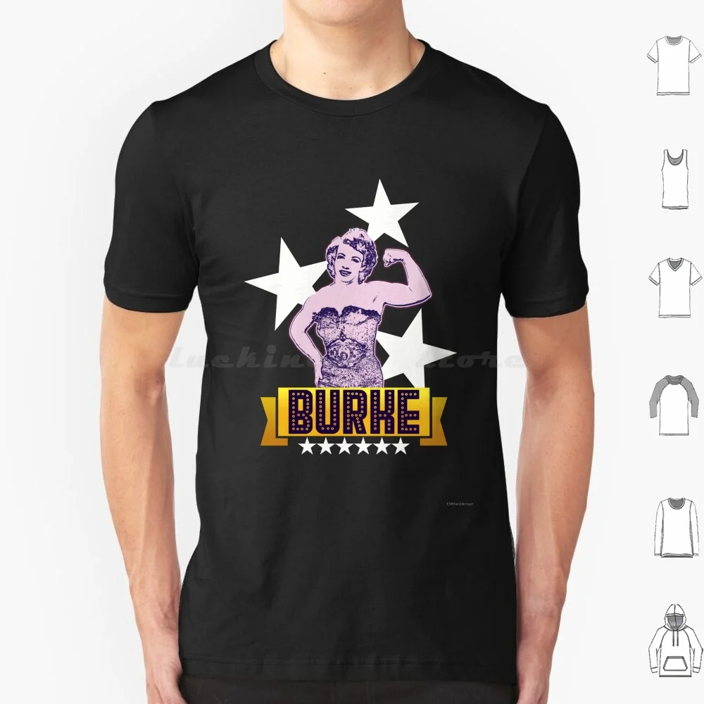 Burke Aka The Champ T Shirt Cotton Men Women Diy Print Mildred Burke Burke Womens Womens Wrestling Wrestling Professional