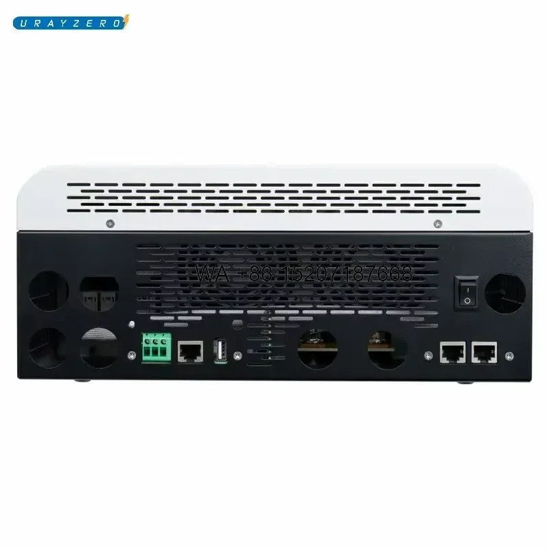 Wmwmnu for Solar 6.5kW 48V Hybrid Off Grid Inverter Single Phase Pure Sine Wave Built in WiFi MPPT 94 Percent
