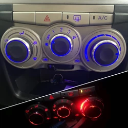 For Perodua Myvi 1st Generation 3pcs/set Car AC Knobs Air Conditioning Heat Control Switch Knob Repalcement Accessories