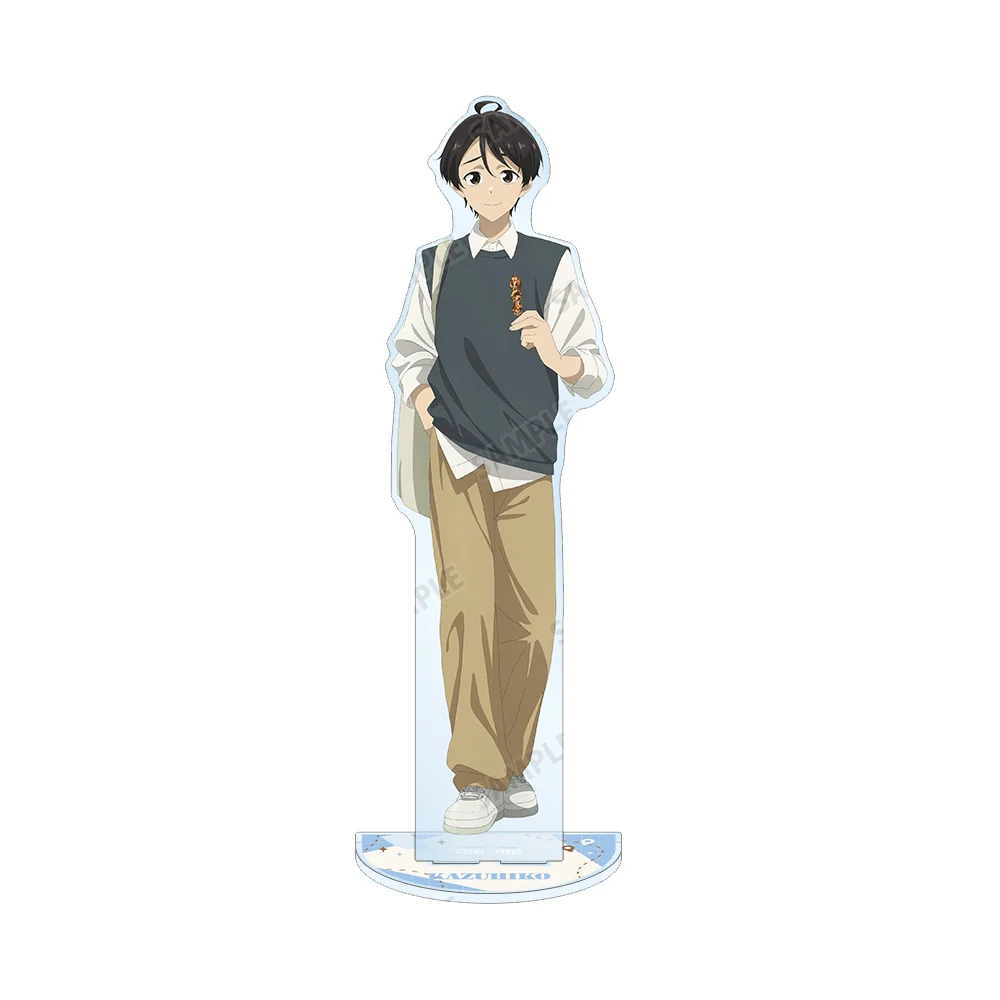 Makeine Too Many Losing Heroines Yanami Anna 15cm Acrylic Stand Keychain Casual Dress Character Standee Figure Desk Decor Gift