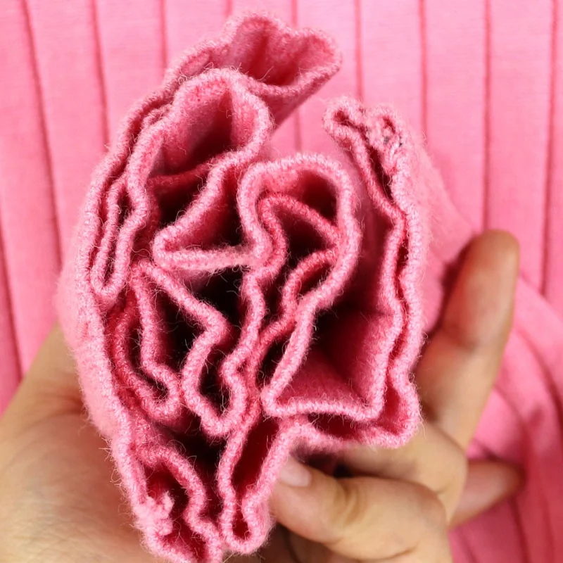 المرأة الخريف الشتاء فضفاضة محبوك طويلة Sve جولة Ne مخطط قاعدة طبقة سترة عارضة مريحة تنفس أعلى #5