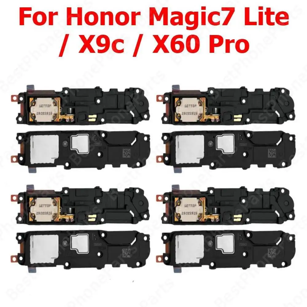 Loudspeaker For Honor Magic7 Lite 7Lite X9c X60 Pro Loud Speaker Buzzer Ringer Sound Module Mobile Phone Replacement Spare Parts