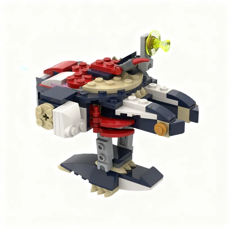 ตัวต่อ MOC 150 ชิ้น รุ่น Deep Sea Falcon Star Battle ของเล่นตัวต่อสถาปัตยกรรม DIY เสริมสร้างความคิดสร้างสรรค์ ของขวัญคริสต์มาสสำหรับเด็ก