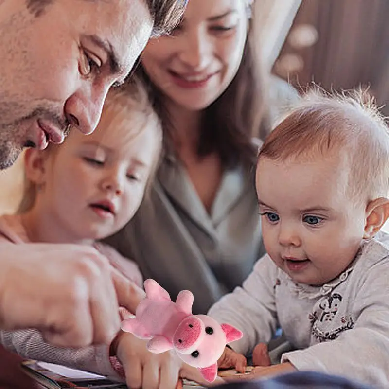 Tierpuppen Nutztier Plüschpuppen Spielzeug Kleinkind Fingerpuppenspielzeug Lern- und Lernspielzeug Geschichtenerzählspielzeug für