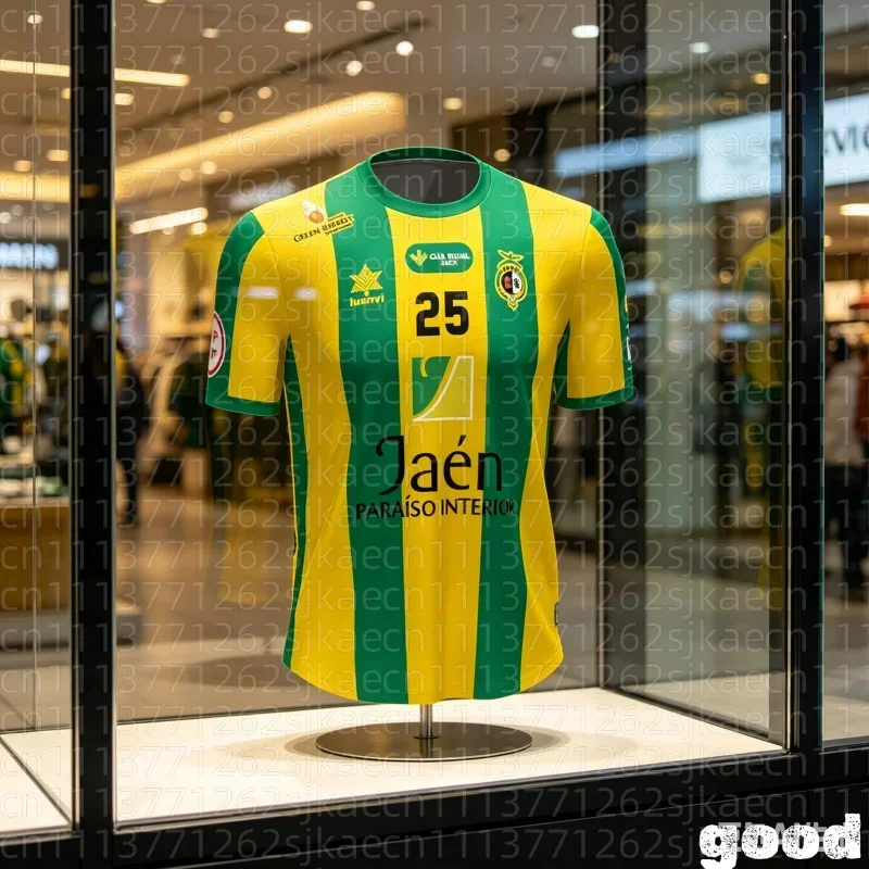 Nova Camisa de Futsal Jaen Paraiso Interior FS Espanha 2026 para Homens, Mulheres, Fãs, Torcedores, Família e Crianças