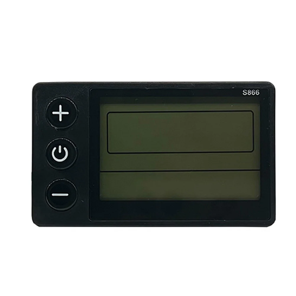 

S866 24V 36V 48V Waterproof LCD Display Screen With Backlight For Electric Bike E-bike Scooter Handlebar Monitor Cycling Part