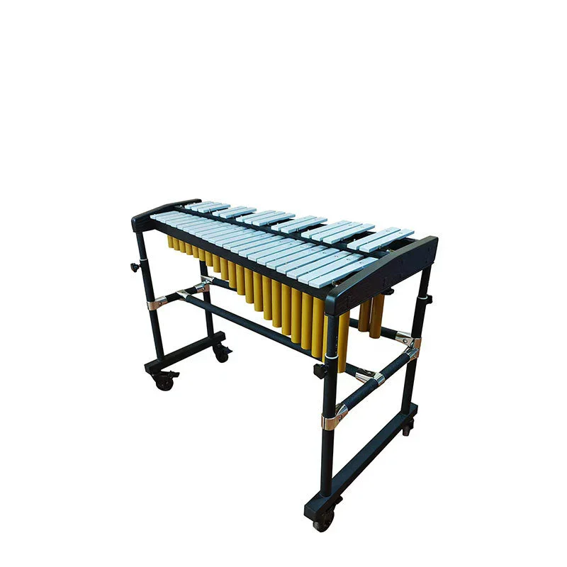 High Quality 37 Tones Professional Aluminum Xylophone with Shelf Percussion Instruments Performance Practice Marimba XY022713
