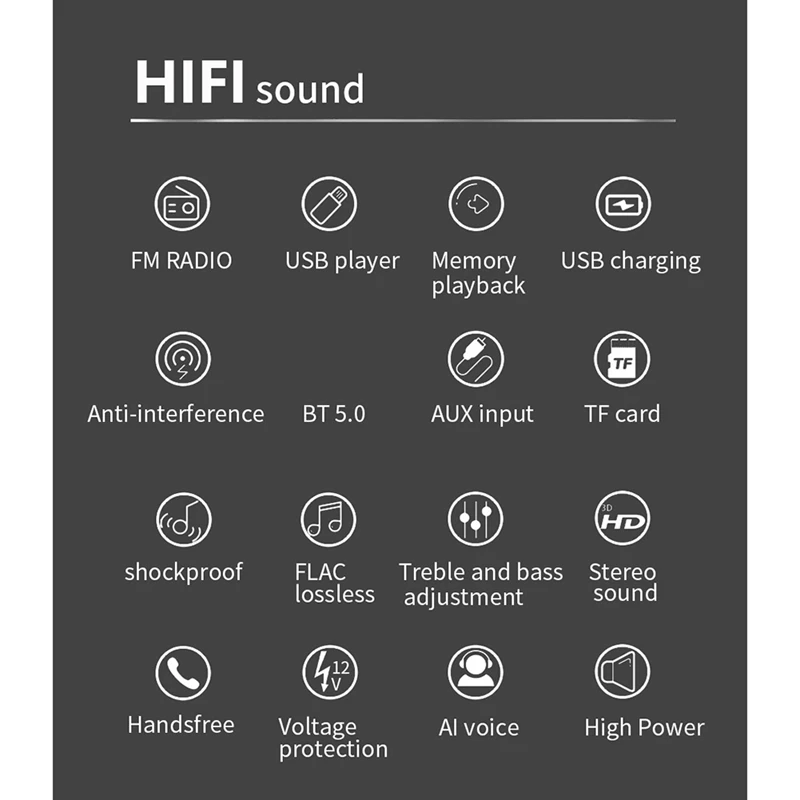 Universal Multimedia Player for Car, 1 Din MP3 Car Radio, Audio Stereo, Bluetooth, Automotive, Colorful Buttons, 1 Din-WDL
