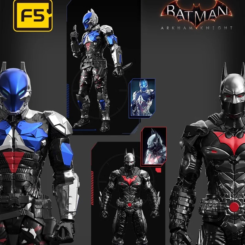 Batman Arkham Knight Action Figure Justice League Movability Soldiers Assembly Assembling Figures Model Surprise Birthday Gift