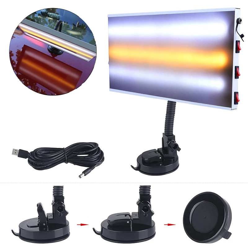 

Super PDR LED Aluminium Alloy Reflector Board Dent Remover Reflector Board for Car Dent Repair