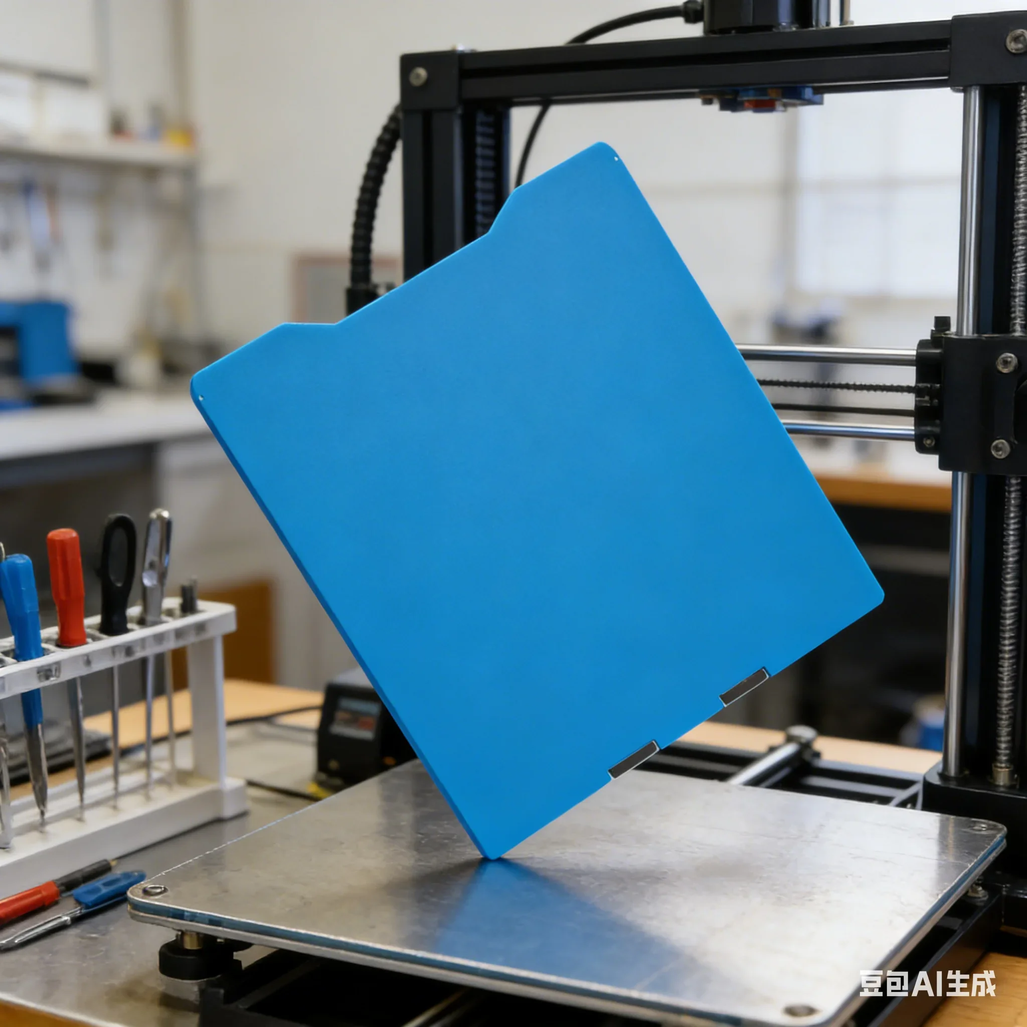 

Платформа для 3D-принтера K2, 270*293 мм, синяя, двусторонняя, с охлаждением, для печати и сборки моделей