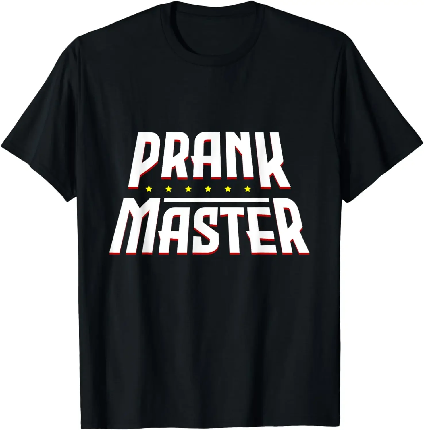 Prank Master Prankster Trickster Jokes April Fools Pranking T-Shirt Funny  Graphic T Shirts  Men Clothing Tops  Streetwear