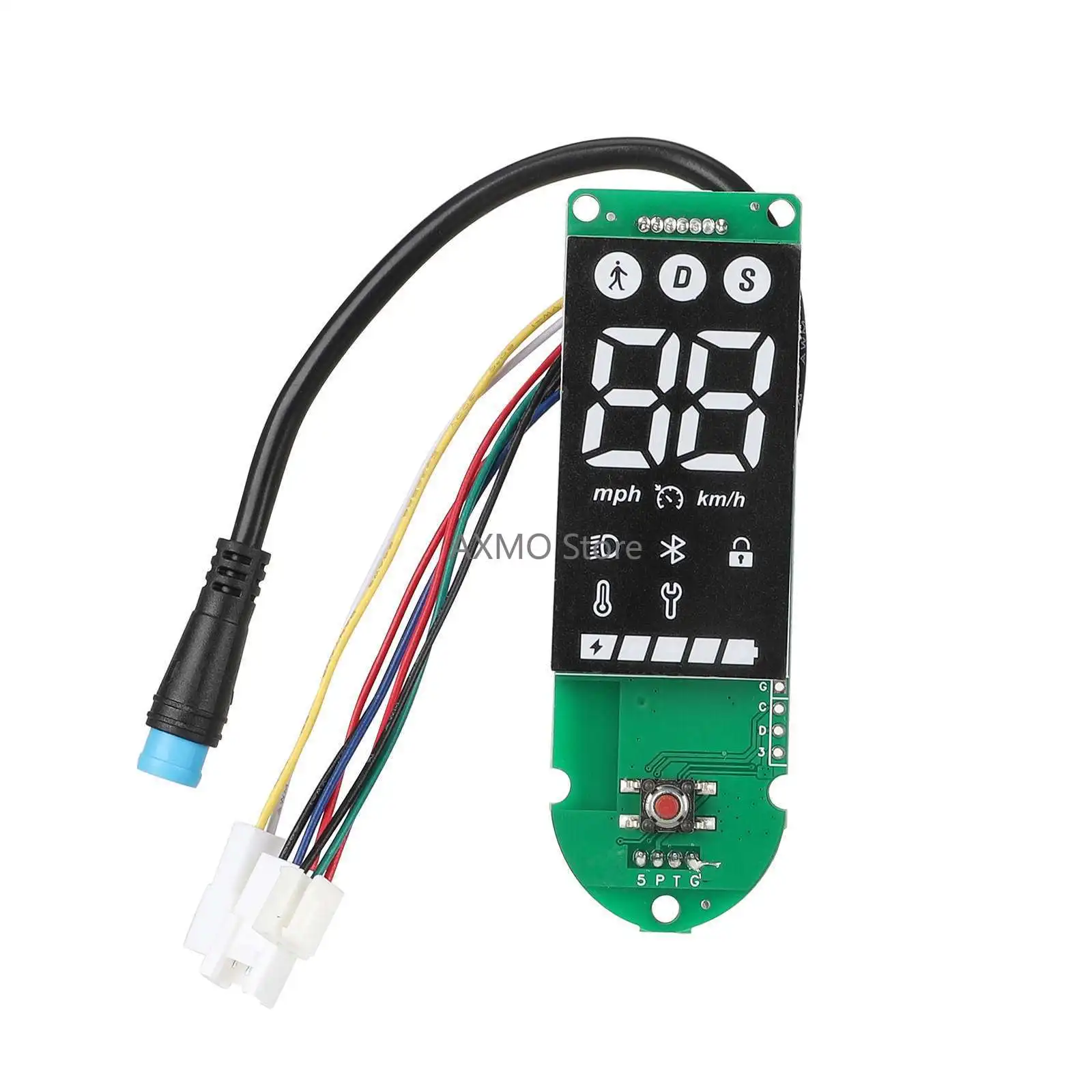 

Electric Scooter Dashboard Replacement Circuit Board Assembly for Xiaomi 4 Pro Scooter Dashboard Circuit Board Components Parts