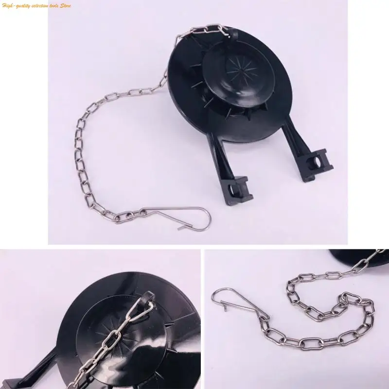 203F Toilet Flapper 2 inch Easy to Install with Chain & Long Lasting Rubber Water Saving Flush for Valve Toilet Leaking Flapp