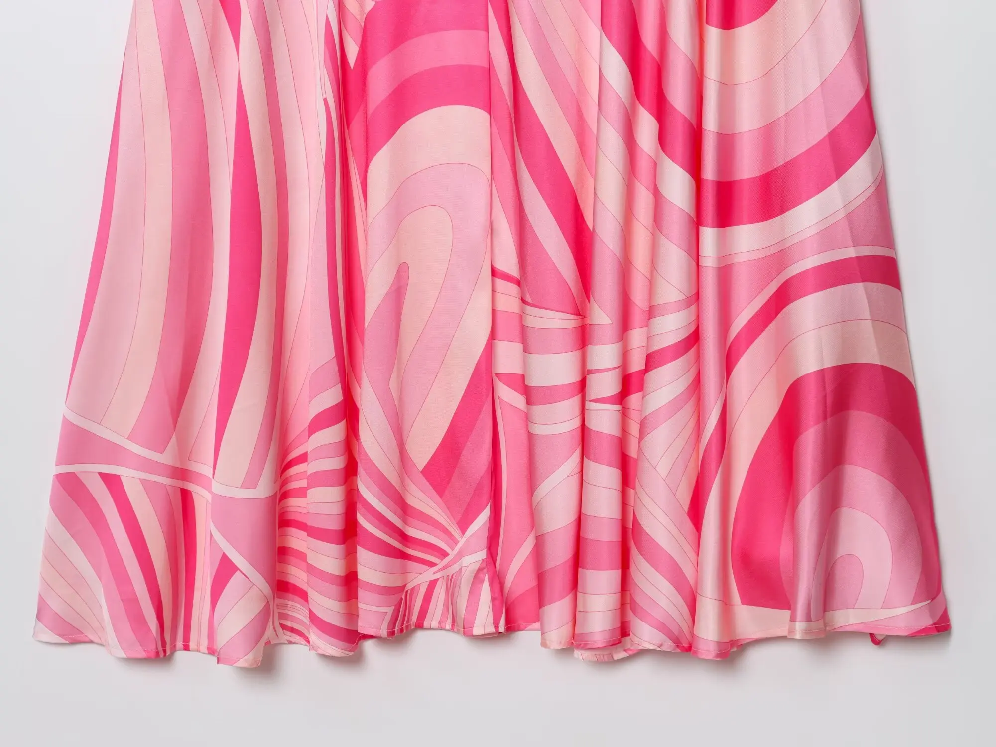 KONDALA Damen Trendiges Bedrucktes Rock-Set 2026 Sommer Elegantes Urlaubs-Chic-Set Hemden mit Reversknöpfen, Weit Plissierter Midirock – Detail 24