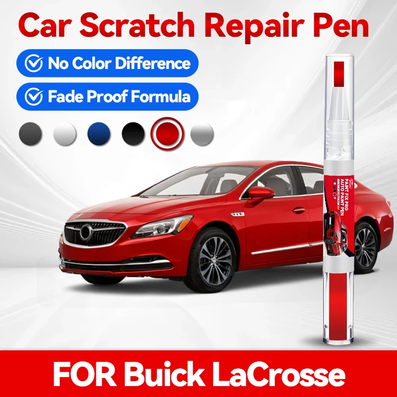 

Карандаш для подкраски колесных дисков для Buick Lacrosse, средство для ремонта автомобильной краски, удаления царапин, аксессуары для авто, белый, коричневый, 1 шт.