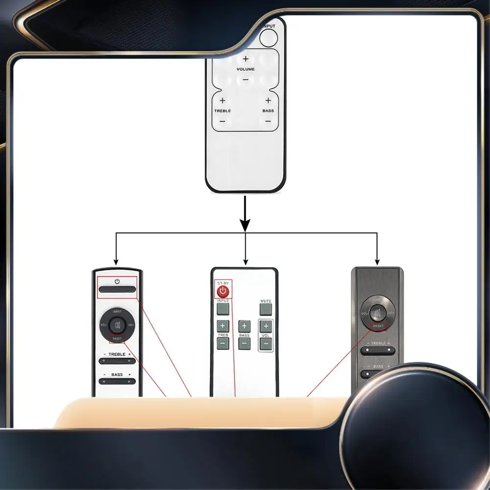

Universal Remote Control Controller For Microlab R7121/RA093/RC071/R7102 Solo 6C 7C 8C 9C Sound Speaker System Kit-N34R