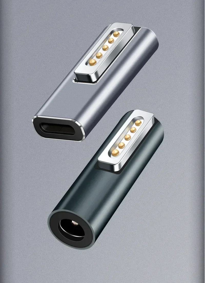 Type-C Female To Magnetic Male Laptop Adapter with Indicator PD Trick Adapter for Magsafe2 for Notebook