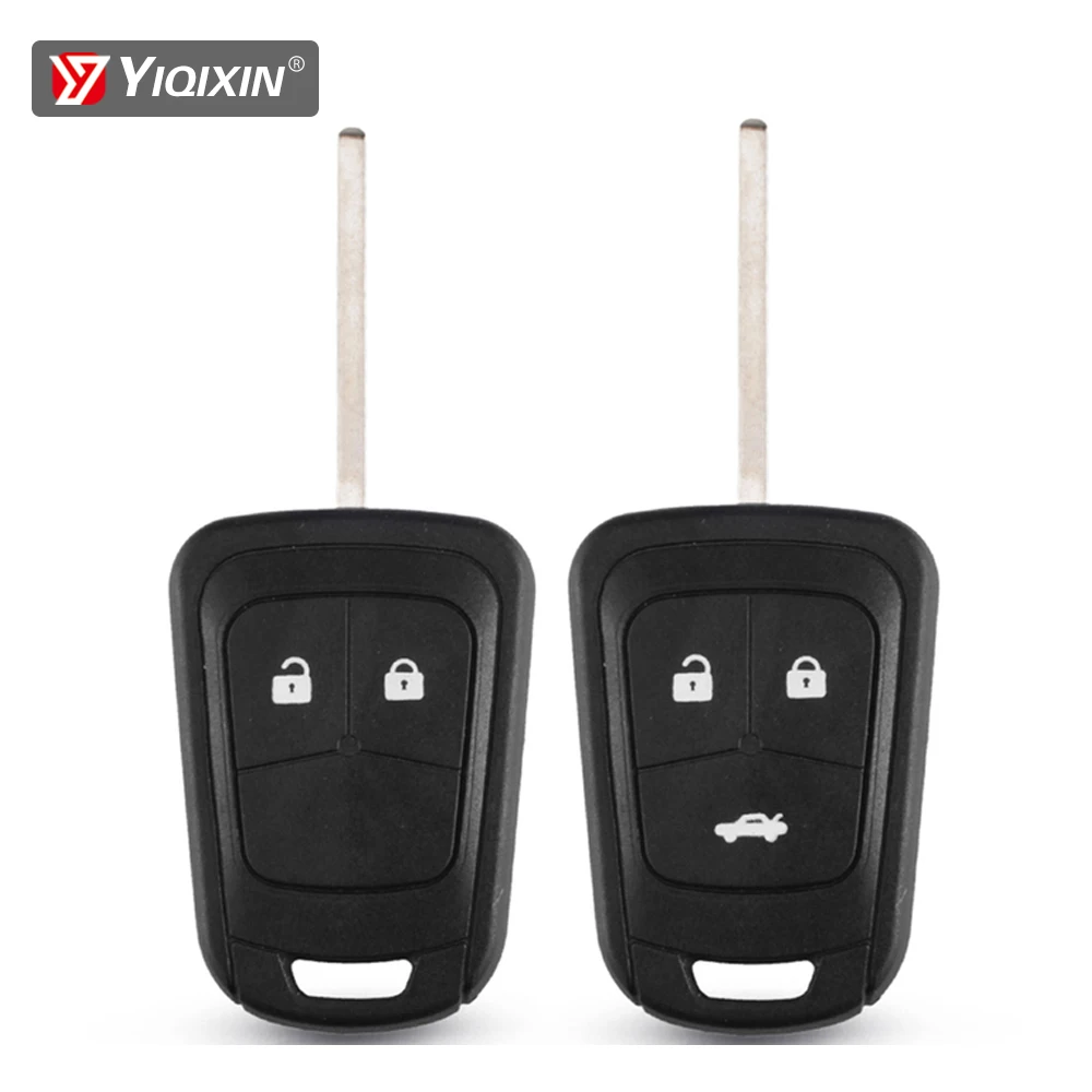 Remote Car Key Shell For Opel Vauxhall ASTRA J INSIGNIA ZAFIRA C MOKKA  For Chevrolet AVEO Cruze Camaro Sonic Malibu No Logo