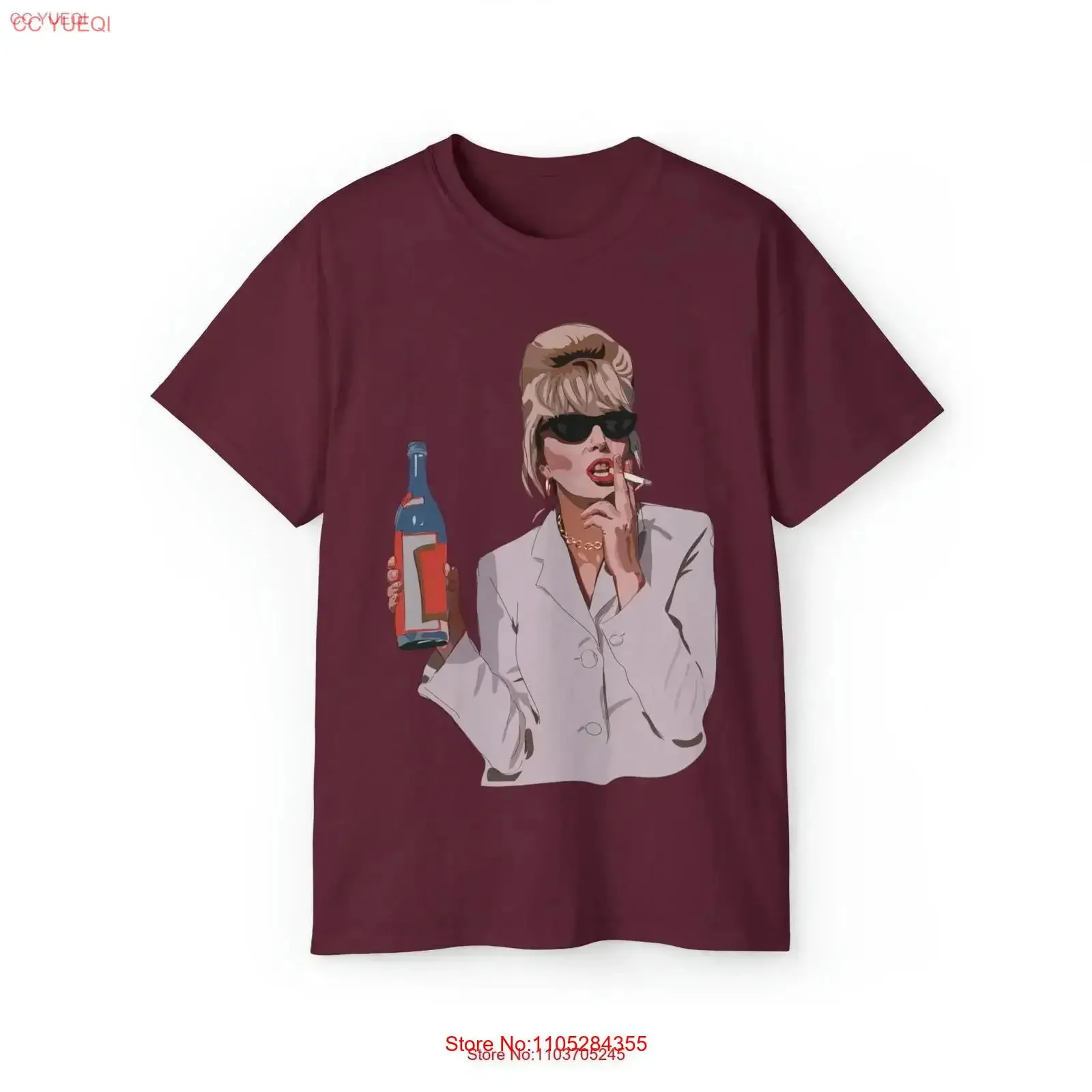 Patsy Ultra Cotton T Shirt vintage Washed Unisex Soft Breathable Slightly Versatile Stretched Comfortable fashion homme Stylish