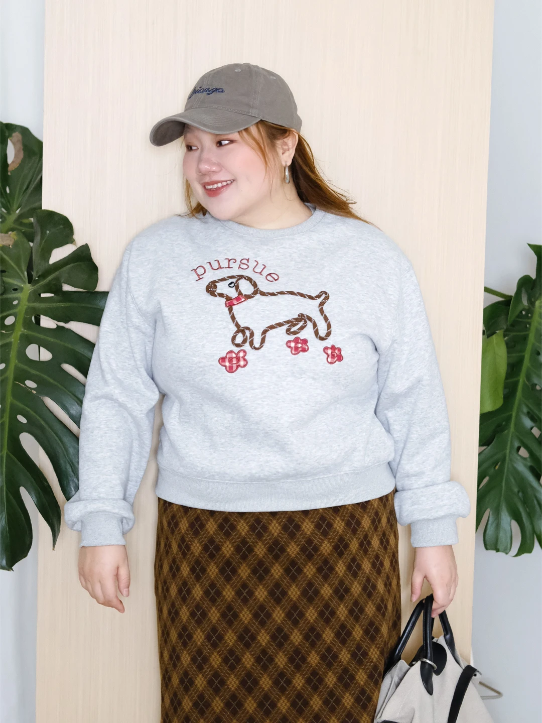 

Корейская толстовка-худи с вышивкой, женская приталенная кофта Zooobaby208, мультяшный анимационный дизайн, удлиненный рукав