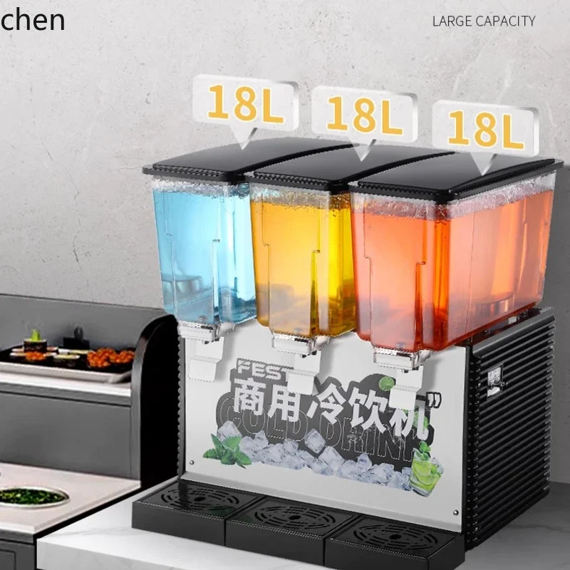 D28  cold drink machine juice machine commercial milk tea shop hot and cold double temperature automatic mixing beverage machine
