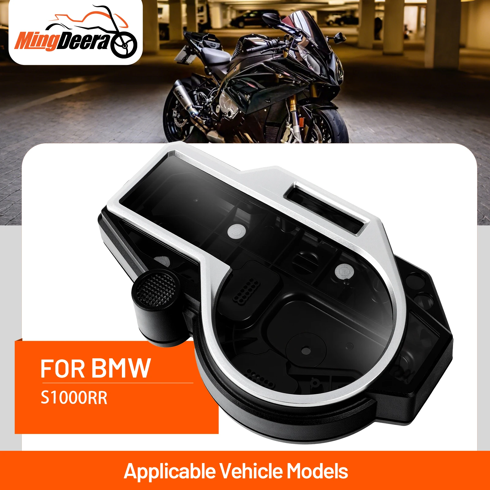 

Motorcycle Speedometer Instrument For BMW S1000RR S1000R S1000XR 2015-2019 Speedometer Tachometer Gauge Case Housing Cover Parts