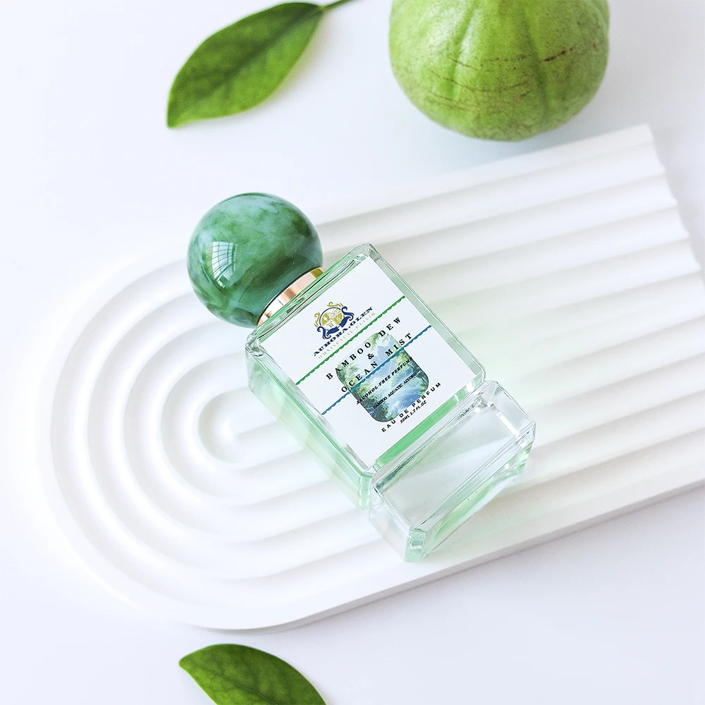 

Alcohol-free perfume Bamboo Dew & Ocean Mist Women's Bamboo Aquatic Perfume Bamboo Ocean Musk Long Lasting Fresh Coastal Scent