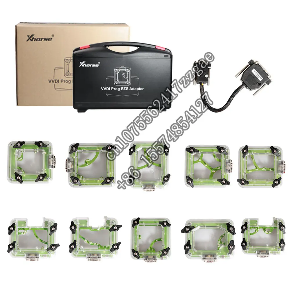 Xhorse Ben z EZS/EIS Adapter Full Kit 10pcs for VVDI Prog, MB, Key Tool Plus, Mini Prog Free