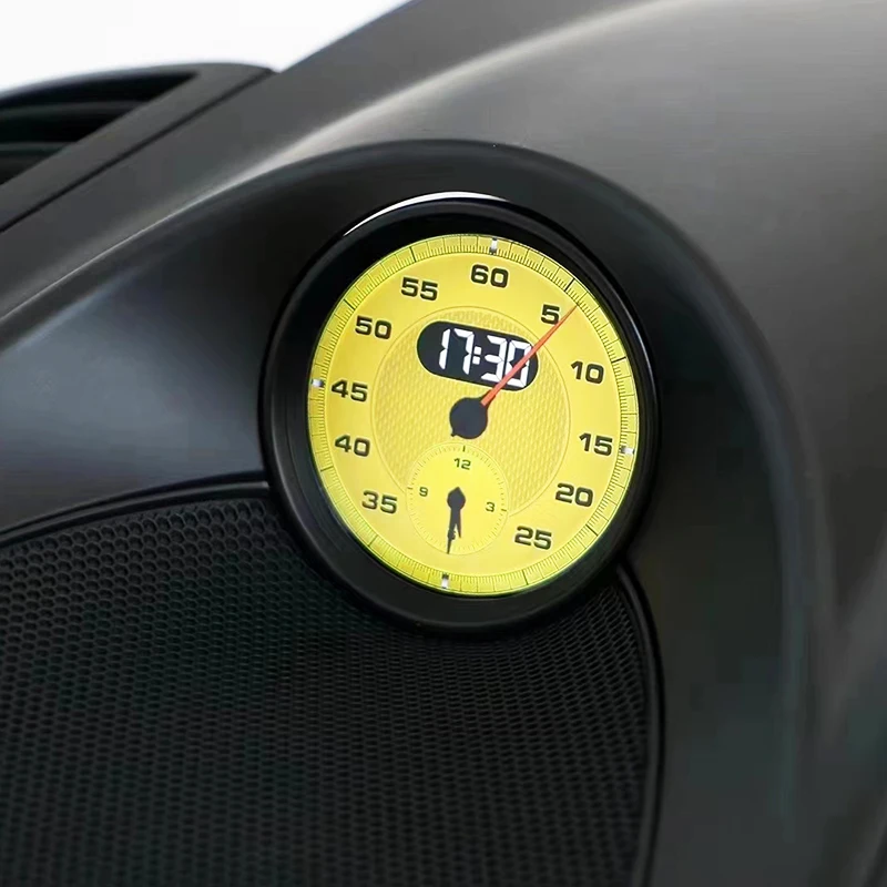 For Porsche Cayenne Panamera 970 Macan 95B Upgrade Kit Liquid Crystal Speedometer LCD Clock Stopwatch Car Modification