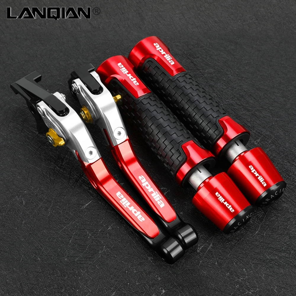 

For APRILIA RSV4 FACTORY RSV4R RSV4RR 2009-2019 TUONO V4 1100RR Brake Clutch Levers Handbrake Handlebar Grip Handle Hand Grips