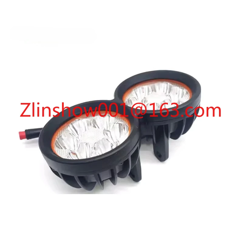Original M5 Pro Parts Electric Scooter Handlebar Lamp Head Front LED Light Headlight for  Kugokirin M5 PRO Accessories