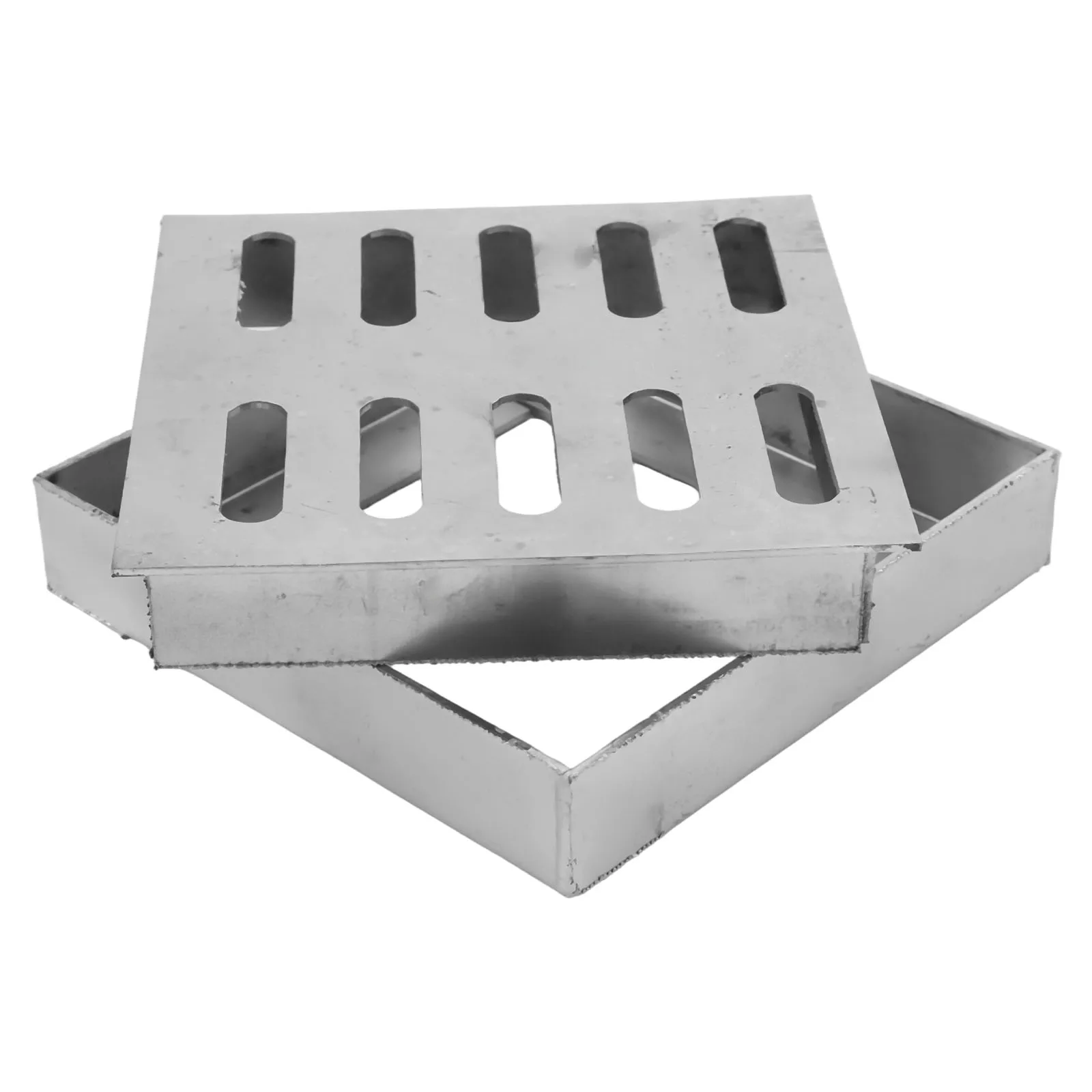 

Drainage System Square Drain Cover Load-Bearing Capacity Precision Welding Rust-Proof Thickened Steel Plate 150mm