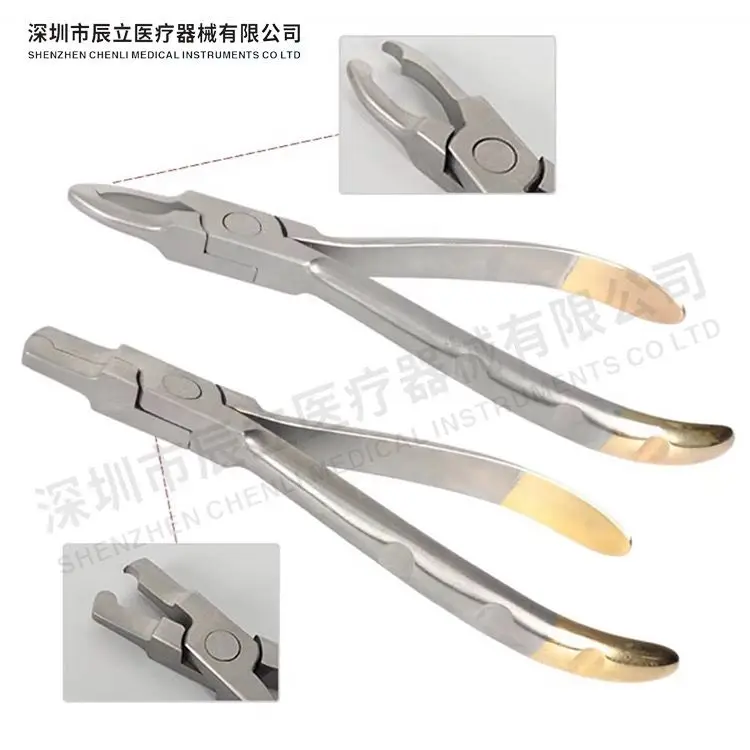 Orthodontic forceps precrown trimming forceps crimping forceps crown edge molding forceps Dental materials