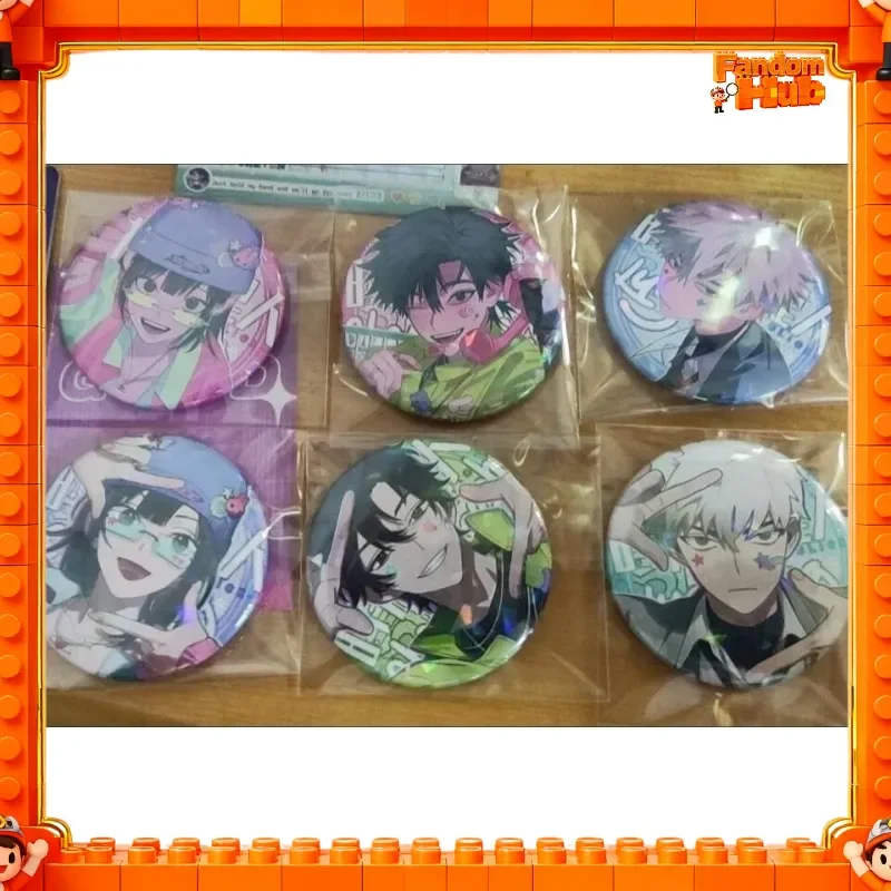 2026 New Link Click Anime 75mm 58mm Pin Badge Charles Lucas Lu Guang Cheng Xiaoshi Badge Pins ( In Stock )