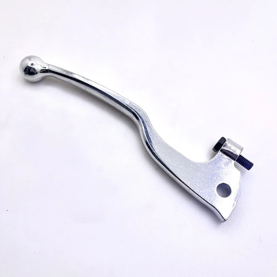 2PCS Chrome Motorcycle Handle Clutch Brake Levers For Yamaha DT125 TW200 XT225 YZ80 YZ125 TDR240 WR200 XT/TT 600 XT350 TTR250