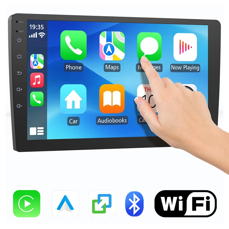 

Car Radio 2 Din Wireless CarPlay Android Auto with Buletooth WiFi GPS Navigation 7/9/10 Inch Touch Screen Car Multimedia Player