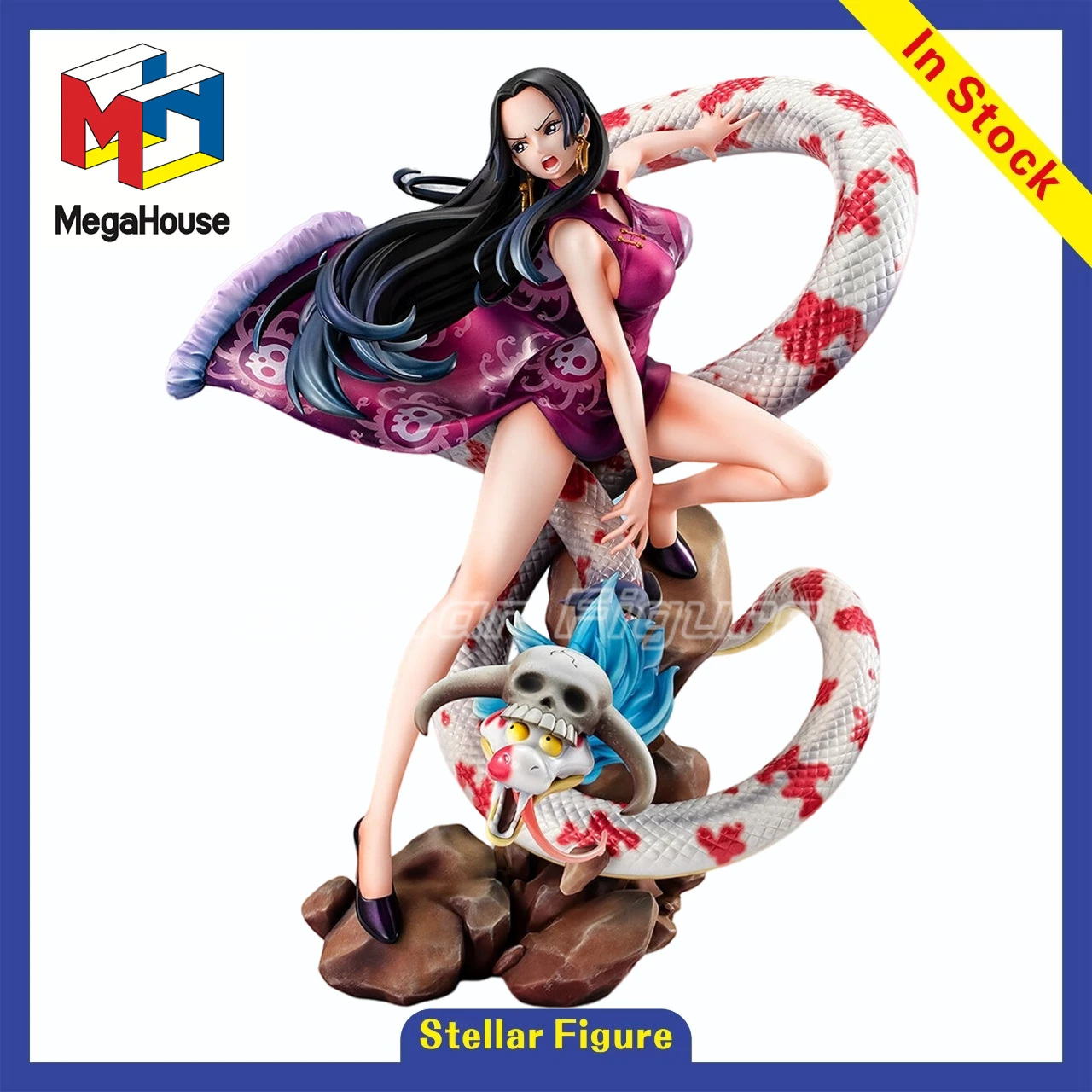 

【SF】В наличии MegaHouse Alter Portrait of Pirates Maximum ONE PIECE Boa Hancock: Коллекционная фигурка-модель, подарок