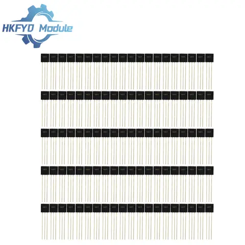 5/10/20/50/100PCS/LOT Temperature Sensor Electronic Chip DS18B20 TO-92 18B20 chips IC DIY Electronic Digital Thermometer