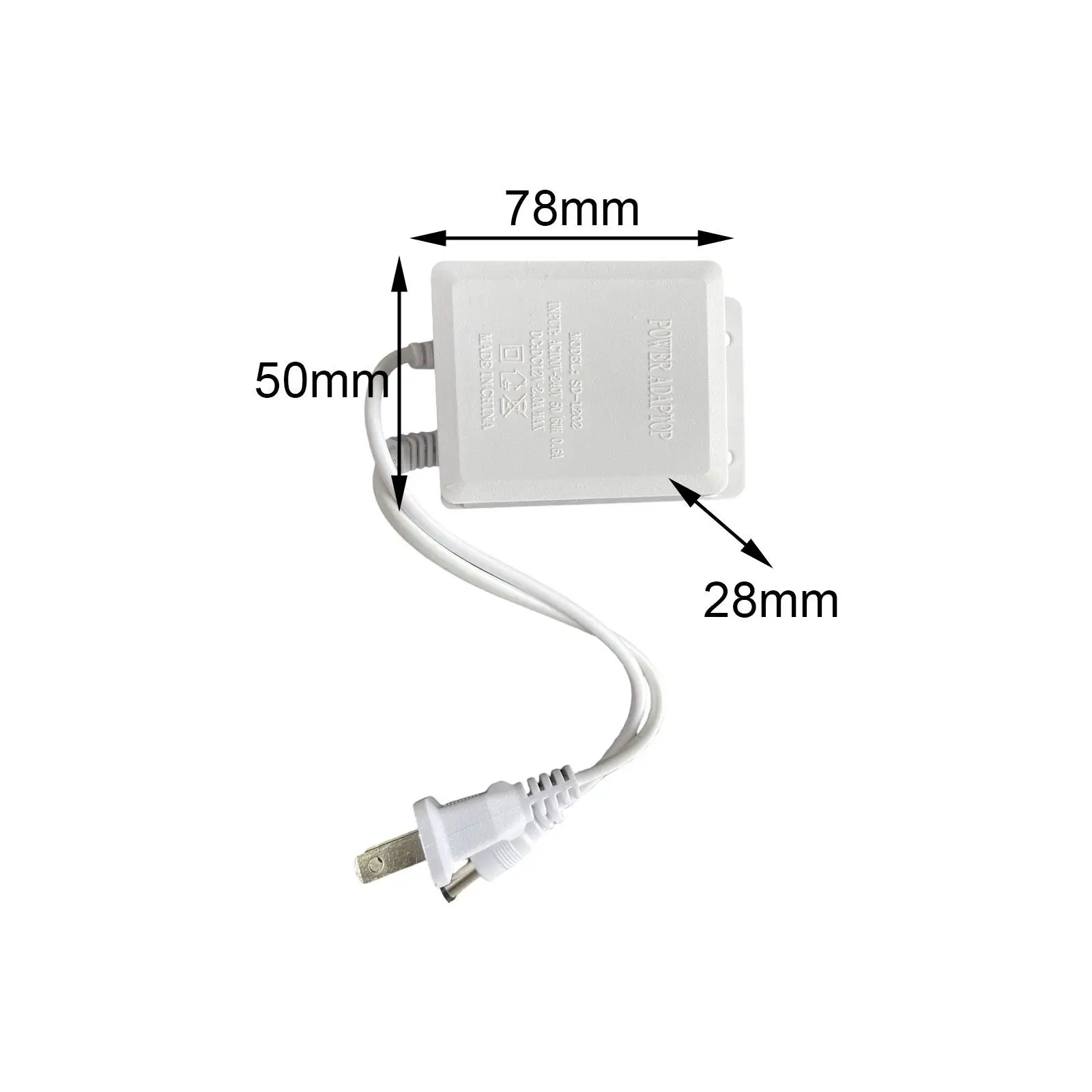 12V 2A AC Adapter Charger Multipurpose Power Adapter Transformer for Switches Router Security Cameras LED Strip Light BT Speaker