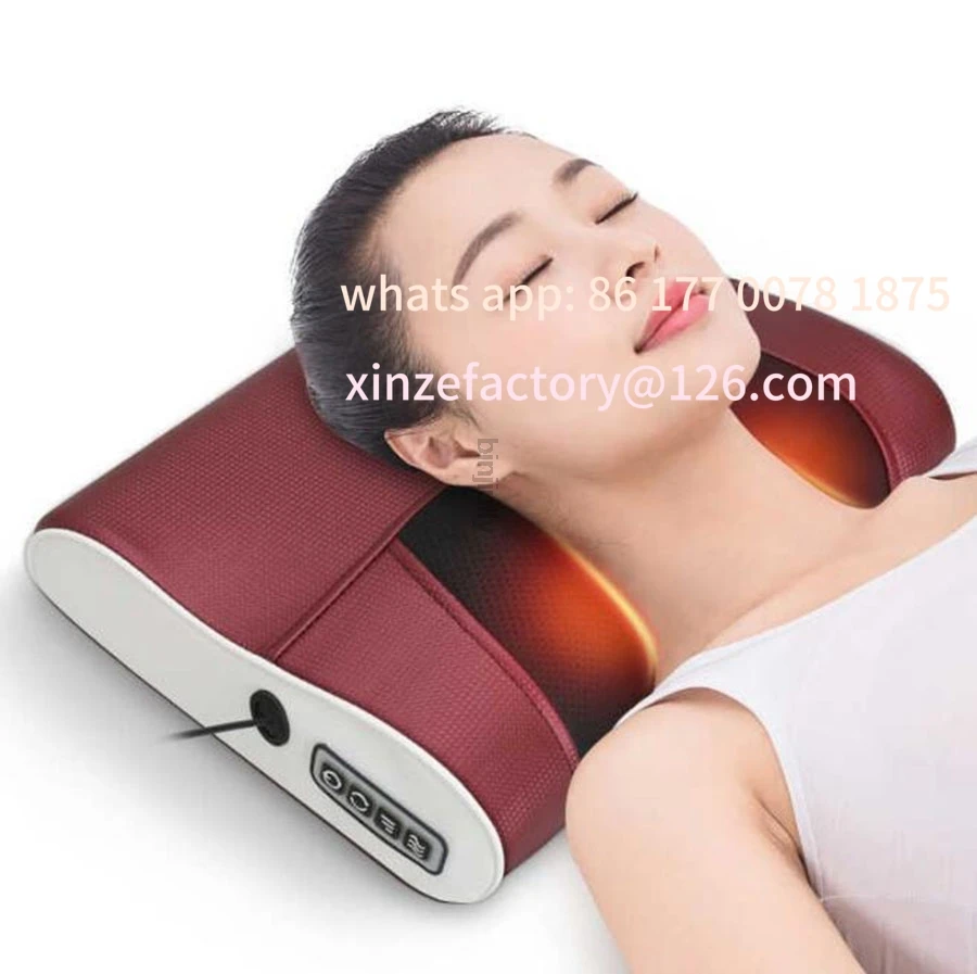 Customizable 220 v electric multi-functional warm auxiliary improve sleep to alleviate fatigue neck massager