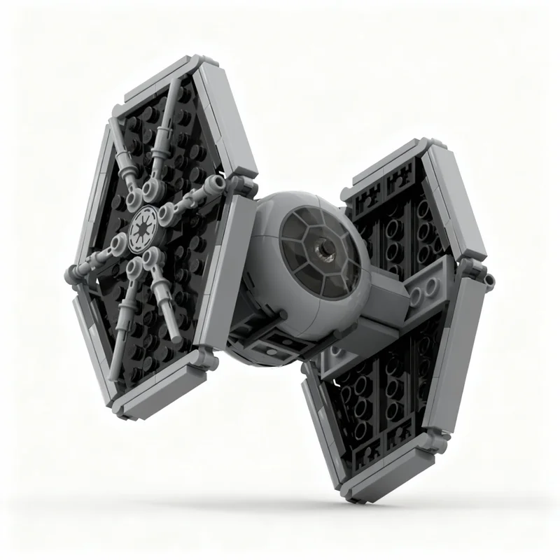 

340pcs MOC Imperial T I E Fighter Star Battle Model Building Blocks Construction Toy Christmas Gifts DIY Creative Idea Education