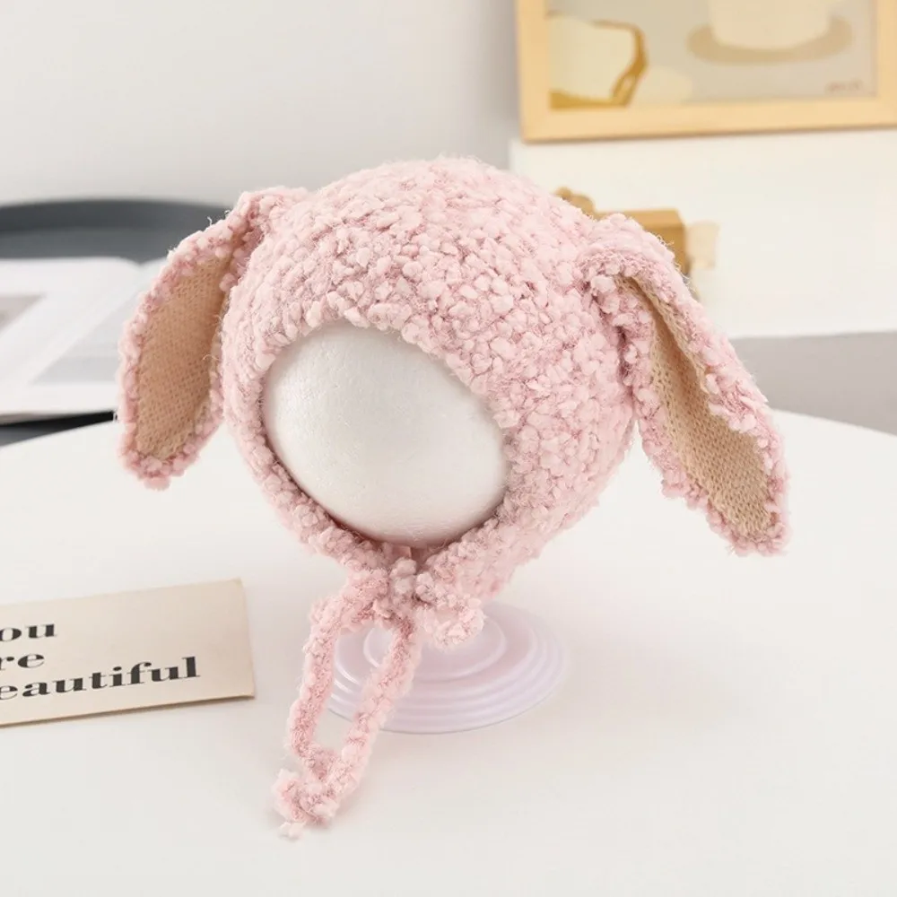 

Fashion Cute Long Ear Ear Protection Hat Windproof Thickned Earmuffs Cap Warm Hat Baby