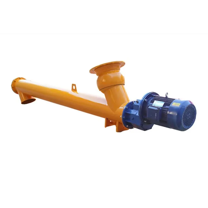 

【Best-selling】Small Spiral Auger Concrete Machine Rubber Belt Screw Conveyor For Sand In Manufacturing Plant For Cement Industri