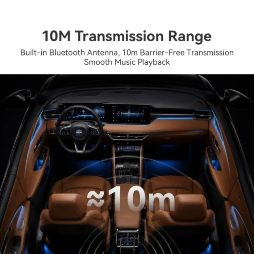 USB Bluetooth 6.0 Receiver Aux Bluetooth Adapter For Car 3.5mm Jack Speaker Auto Handfree Car Audio Music Transmitter