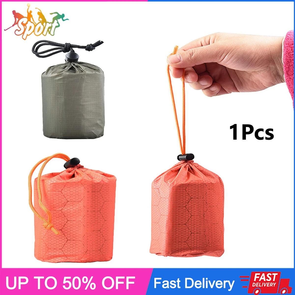 1Pcs Orange/Army Gr…