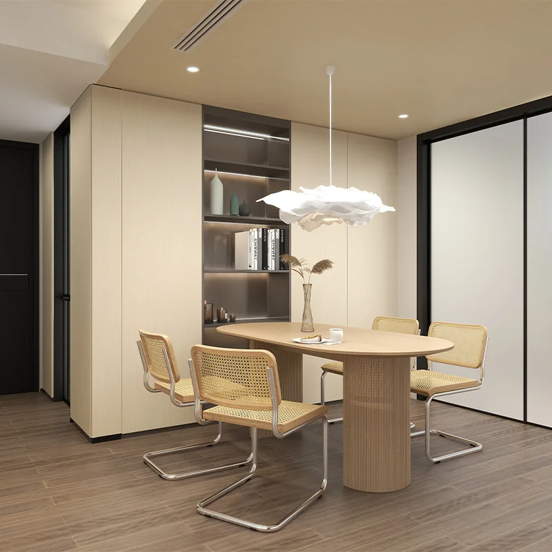 فندق الطفل النساء الرجال الخشب البسيطة كبار مجلس الزجاج انزلاق الباب خزائن خزانة لغرفة النوم غرفة المعيشة #4