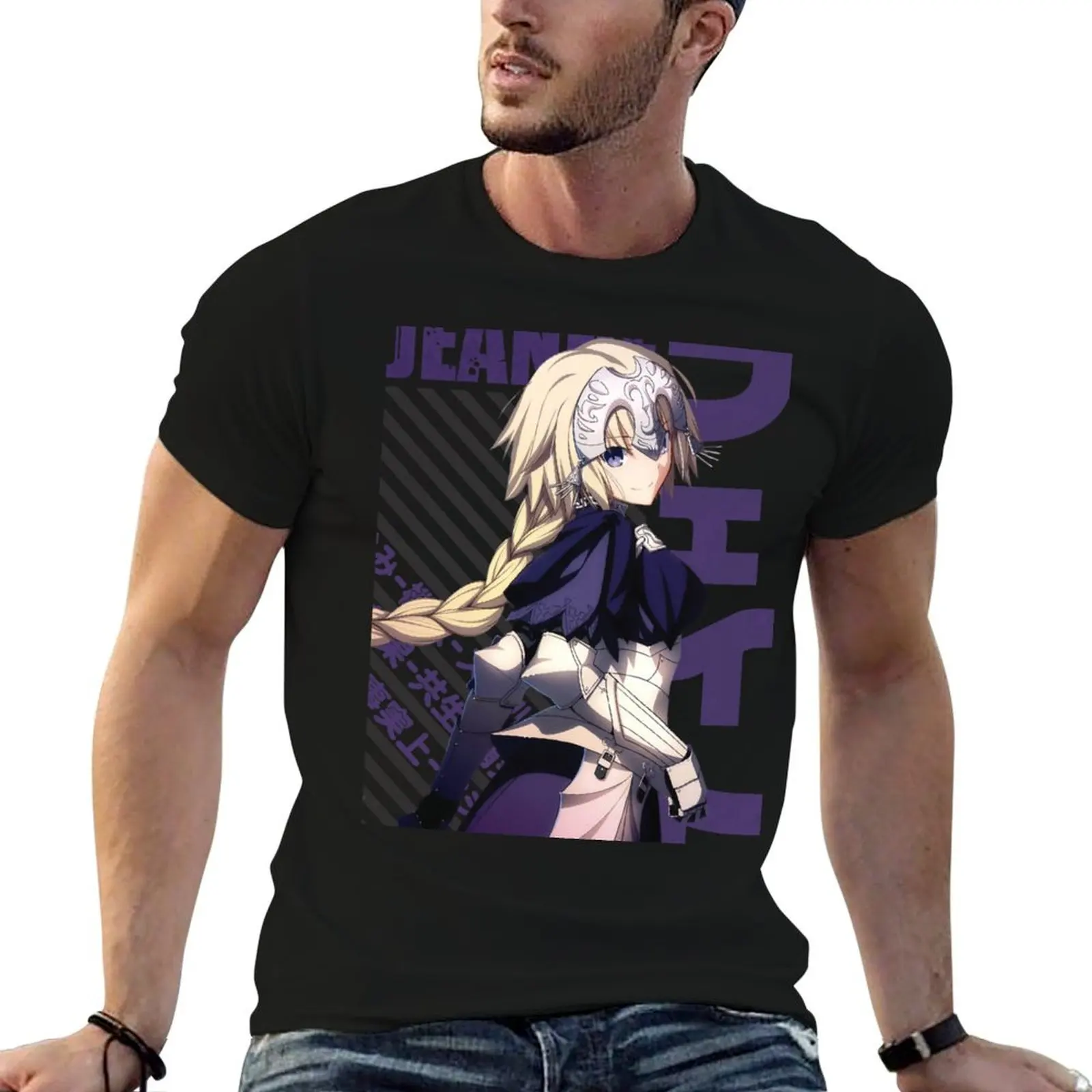 

d'arc plain quality t Jeanne T-Shirt man t cotton high Fate shirt - shirts